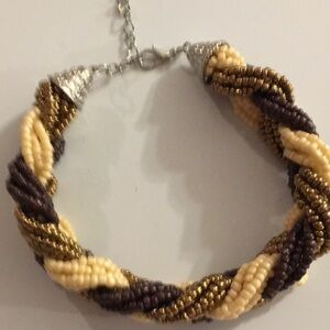 Braided Bead Bracelet (N)